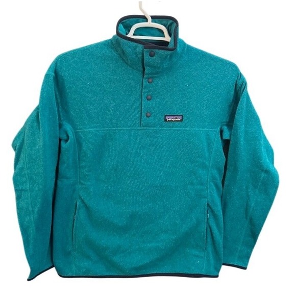 Patagonia Sweaters - NWT Patagonia Womens Lightweight Better Sweater Marsupial Pullover Elwha Blue M